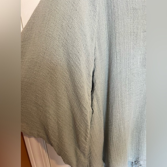 Free People Seersucker Henley - Picture 6 of 9